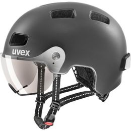 Uvex Rush Visor City Fahrrad Helm